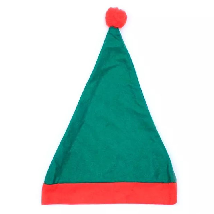 Picture of 5746 ADULT SIZE CHRISTMAS ELF HAT WITH RED BOBBLE POMPOM